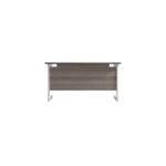 Jemini Rect Desk 1200 G/Oak/White