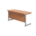Jemini Single Rect Desk 1800 Beech