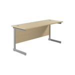 Jemini Single Rect Desk 1800 Maple