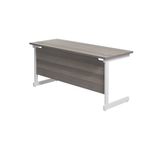 Jemini Single Rect Desk 1800 G/Oak