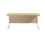 Jemini Single Rect Desk 1800 Maple