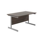Jemini Rect Desk 1200 D/Wal/Slv
