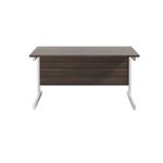 Jemini Rect Desk 1200 D/Wal/Wht