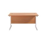 Jemini Single Rect Desk 1400 Beech