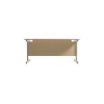 Jemini Single Rect Desk 1600 Maple