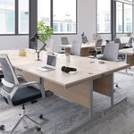 Jemini Single Rect Desk 1600 D/Wal