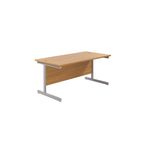 Jemini Single Rect Desk 1800 N/Oak