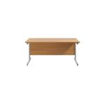 Jemini Single Rect Desk 1800 N/Oak
