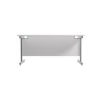 Jemini Single Rect Desk 1800 White