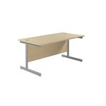 Jemini Single Rect Desk 1800 Maple