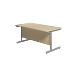 Jemini Single Rect Desk 1800 Maple
