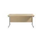 Jemini Single Rect Desk 1800 Maple