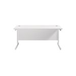 Jemini Single Rect Desk 1800 White