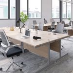 Jemini Rdl Lh Cantilever Desk Beech