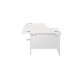 Jemini Rdl Lh Cantilever Desk N/Oak