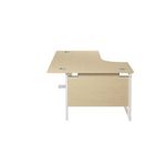 Jemini Rdl Lh Cantilever Desk Maple