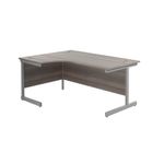 Jemini Rdl Lh Cantilever Desk G/Oak