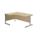 Jemini Rdl Lh Cantilever Desk Maple