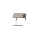 Jemini Rdl Rh Cantilever Desk G/Oak