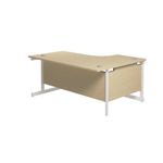 Jemini Rdl Lh Cantilever Desk Maple