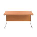First Rect Desk 1800 Beech/White