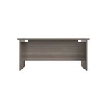 Jemini Rect Panel End Desk Grey Oak