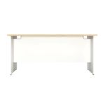 Jemini Rect Panel End Desk Mple/Wht