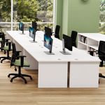 Jemini Rdl Rh Desk Panel White
