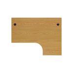 Jemini Rdl Rh Desk Panel Nova Oak