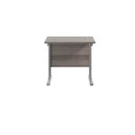 Jemini Dbl Upright Rect Desk G/Oak