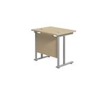 Jemini Double Upright Rect Desk Mple