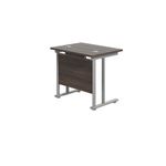 Jemini Dbl Upright Rect Desk D/Wal