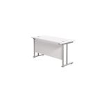 Jemini Rect Cant Desk 1200 Wht