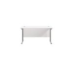 Jemini Rect Cant Desk 1200 Wht