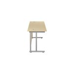Jemini Rect Cant Desk 1600X600 Mple