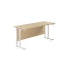 Jemini Rect Cant Desk 1600X600 Mple