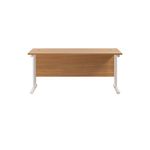Jemini Rect Cant Desk 1800X600 N/Oak