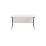 Jemini Rect Cant Desk 1200 Wht