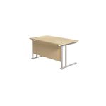Jemini Rect Cant Desk 1200 Mple