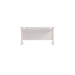 Jemini Rect Cant Desk 1200 Wht/Wht