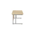 Jemini Rect Cant Desk 1400X800 Mple