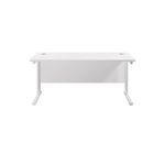 Jemini Rect Cant Desk 1600X800 Wht