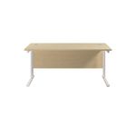 Jemini Rect Cant Desk 1600X800 Mple