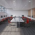 Jemini Rdl Lh Cant Desk 1600Mm White