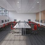 Jemini Rdl Rh Cantilever Desk G/Oak