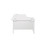 Jemini Rdl Lh Cantilever Desk White