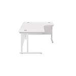Jemini Rdl Rh Cantilever Desk White