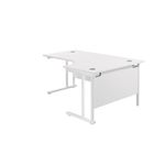 Jemini Rdl Rh Cantilever Desk White