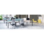 Jemini 1P Bench Desk 1400 White