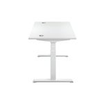 Jemini Sit/Stand Dsk 1200X800 White
